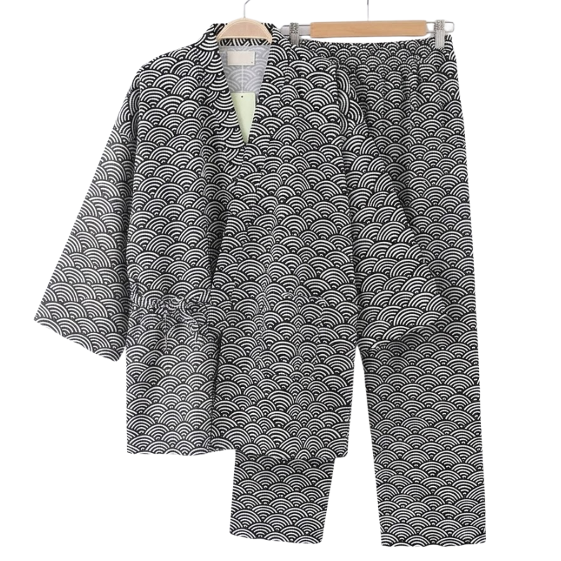 Pyjama japonais pour homme