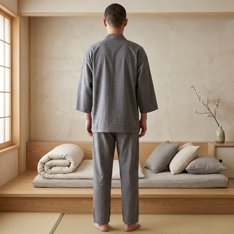 Pyjama japonais pour homme