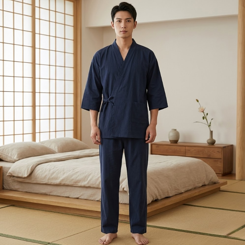 Pyjama japonais pour homme