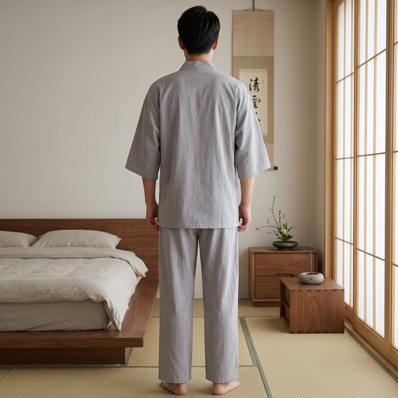 Pyjama japonais pour homme