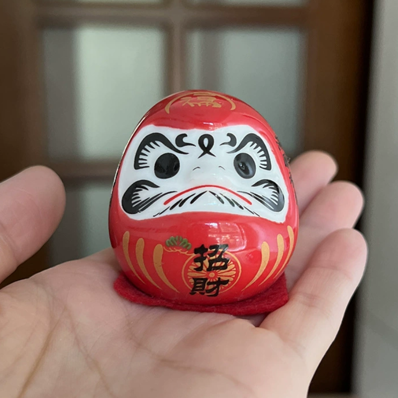 Daruma porte-bonheur - lot de 5