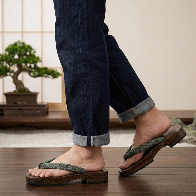 Geta japonaise moderne