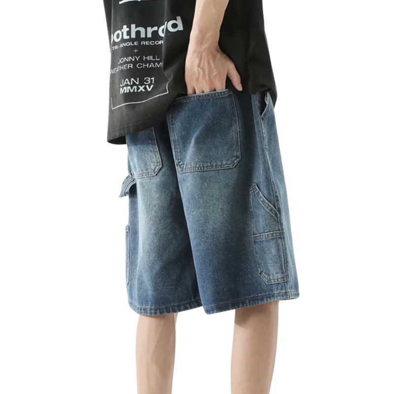 Short jean streetwear