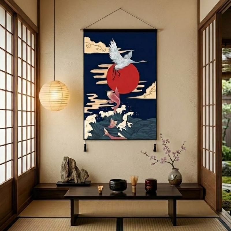 Tableau inspiration japonais