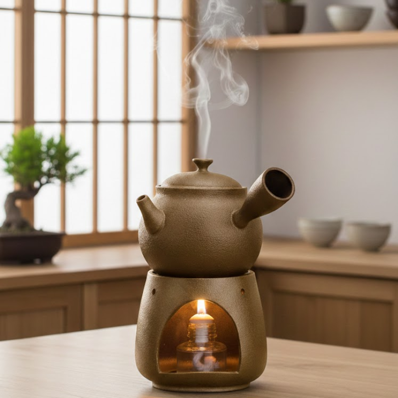 Théière japonaise glaçure