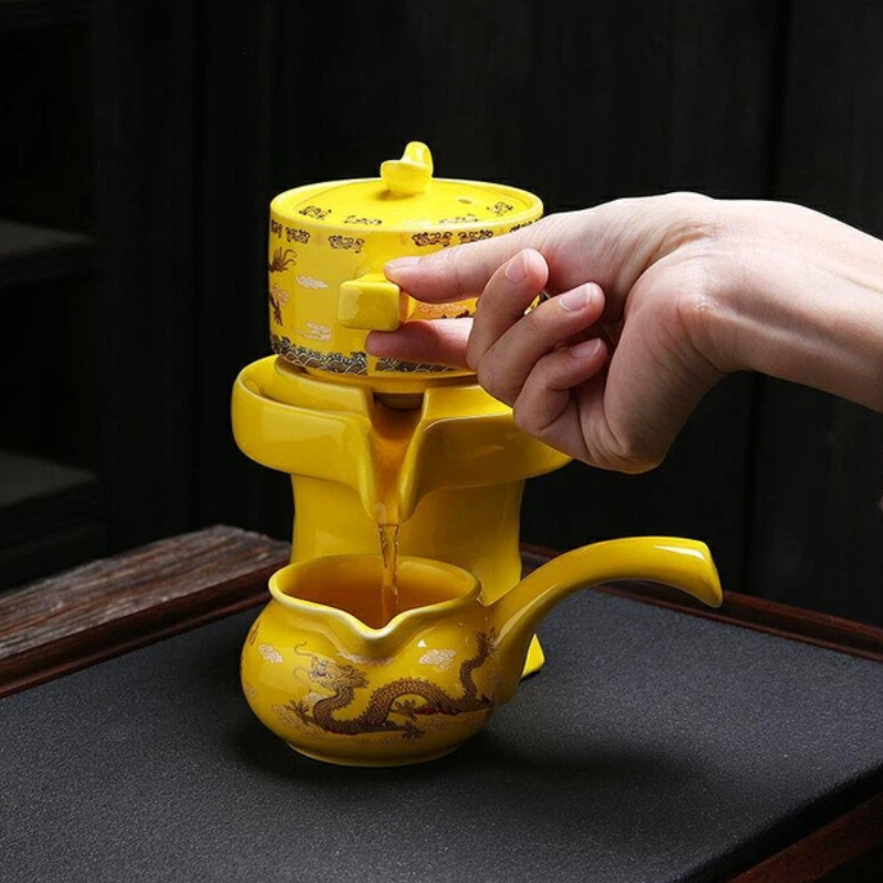 Service à thé japonais dragon