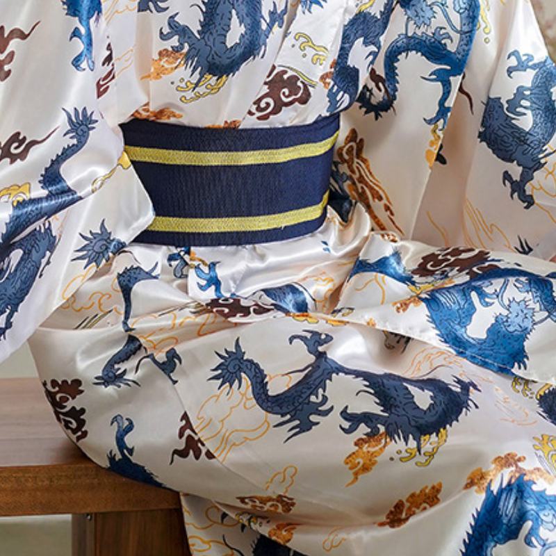 Robe de chambre kimono homme