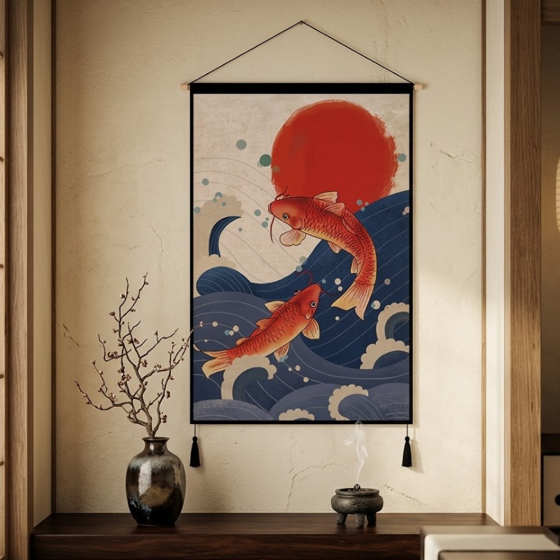 Tableau inspiration japonais