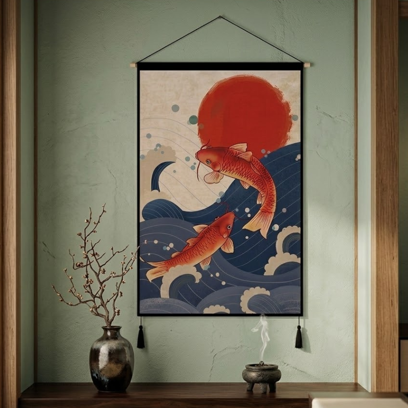 Tableau inspiration japonais