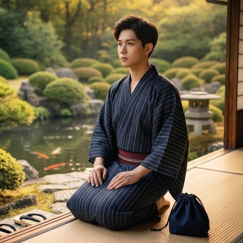 Kimono samourai homme