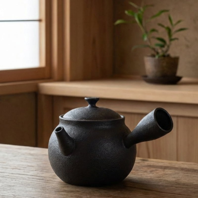 Théière japonaise glaçure