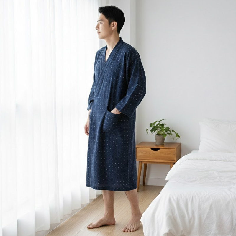 Kimono coton homme