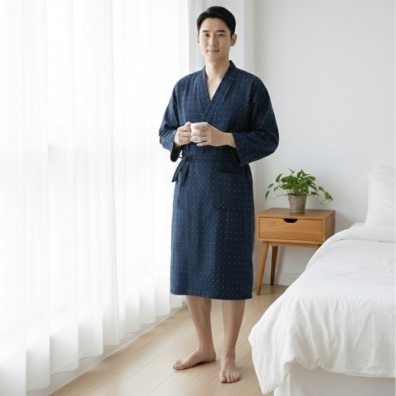 Kimono coton homme