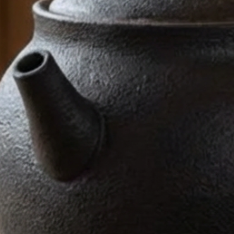 Théière japonaise glaçure
