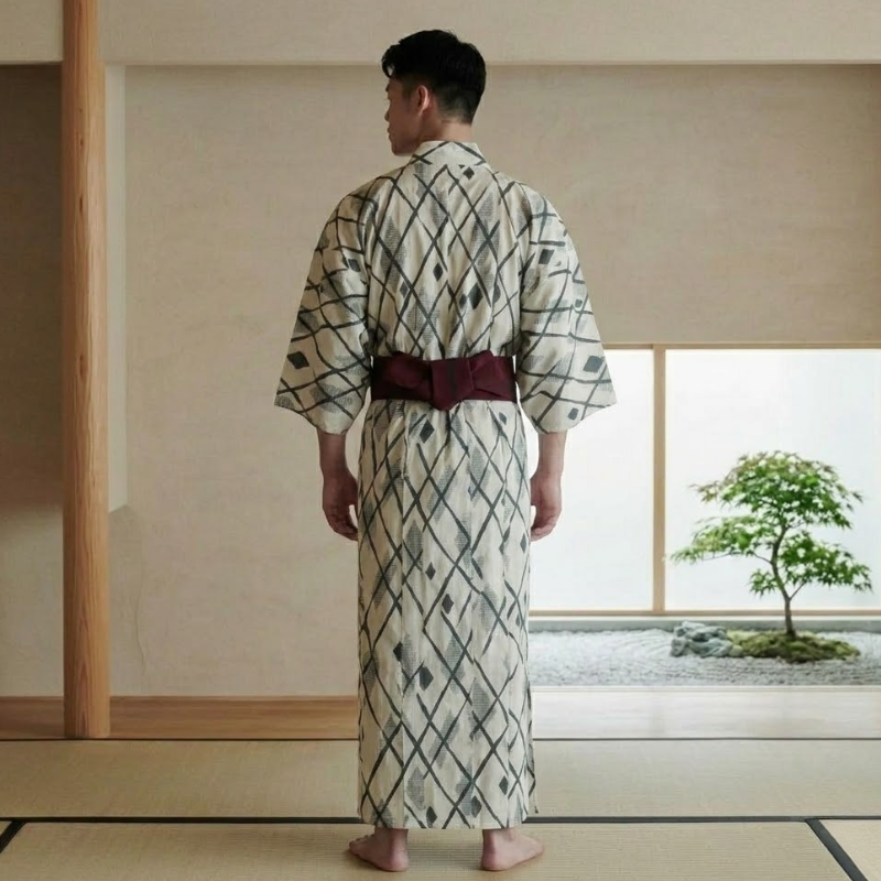 Yukata traditionnel homme