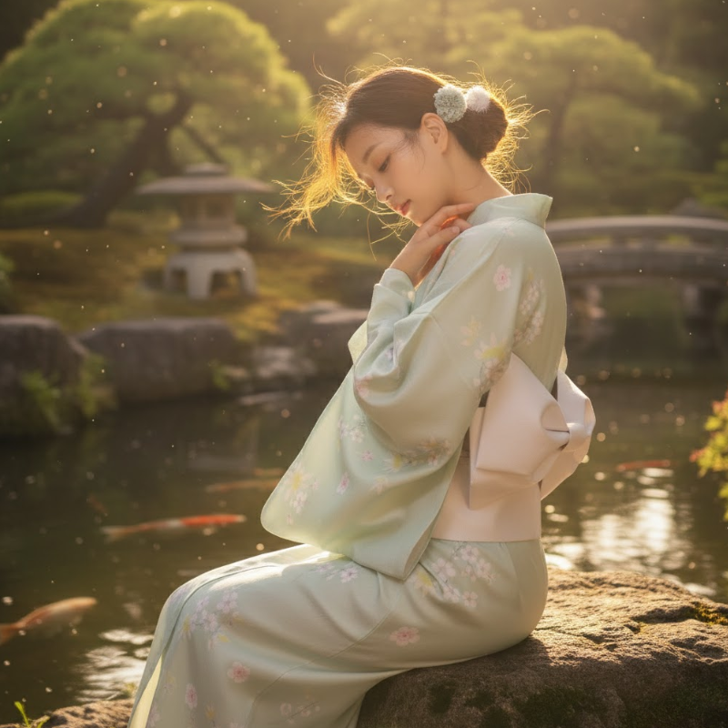 Yukata femme été