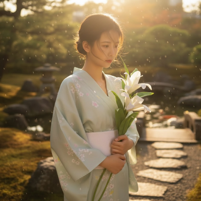 Yukata femme été