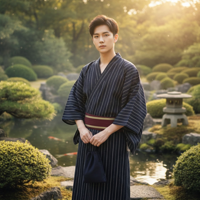 Kimono samourai homme