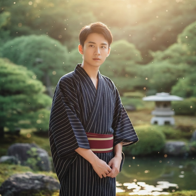Kimono samourai homme