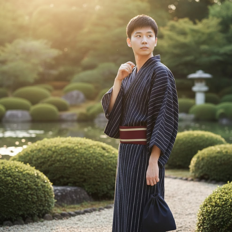 Kimono samourai homme