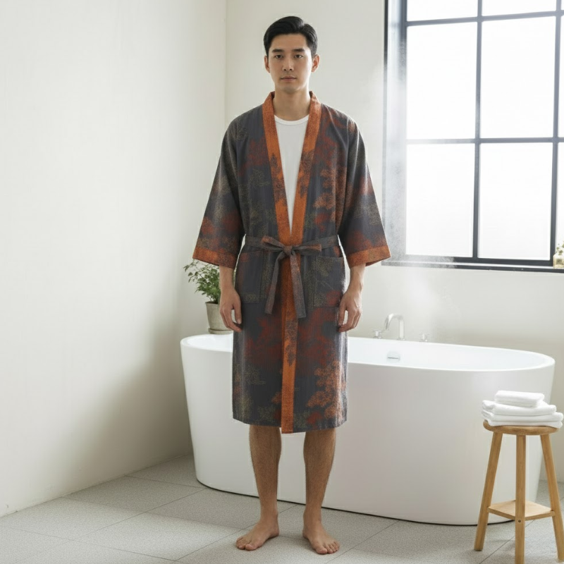 Peignoir kimono homme