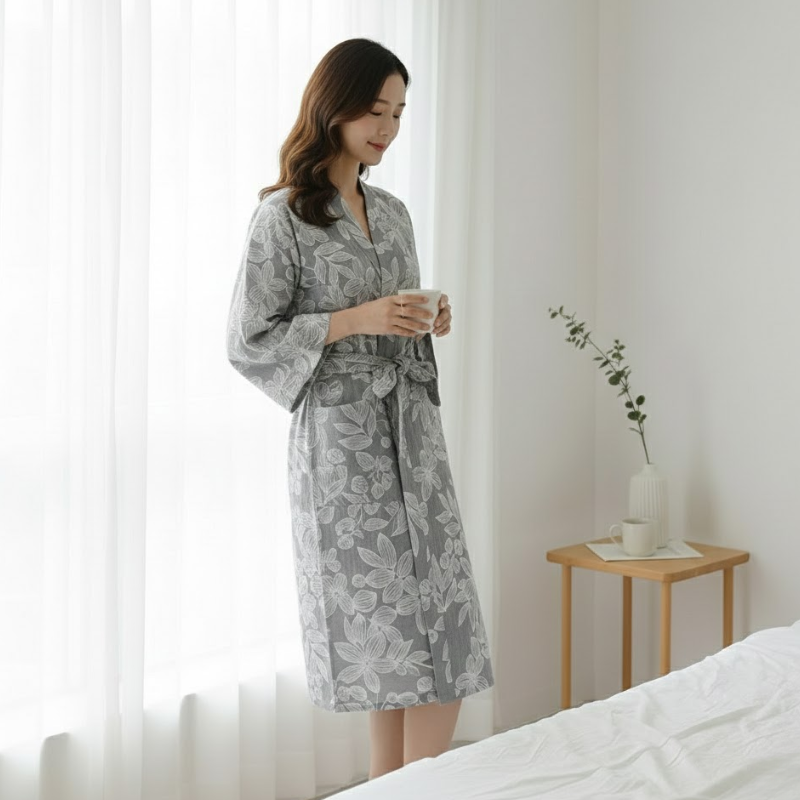 Kimono japonais pyjama femme