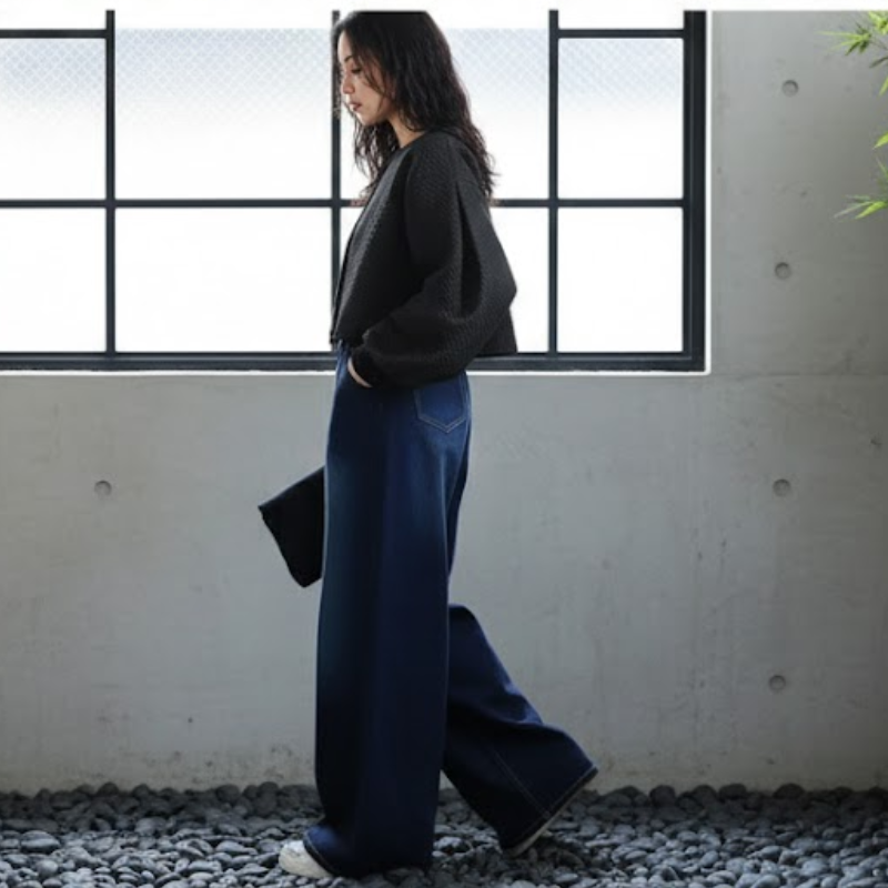 Veste japonaise femme noire