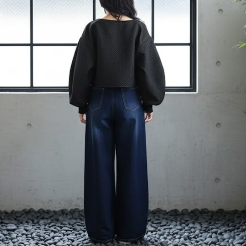 Veste japonaise femme noire