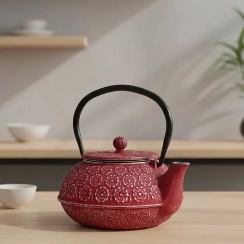 Théière en fonte japonaise traditionnelle