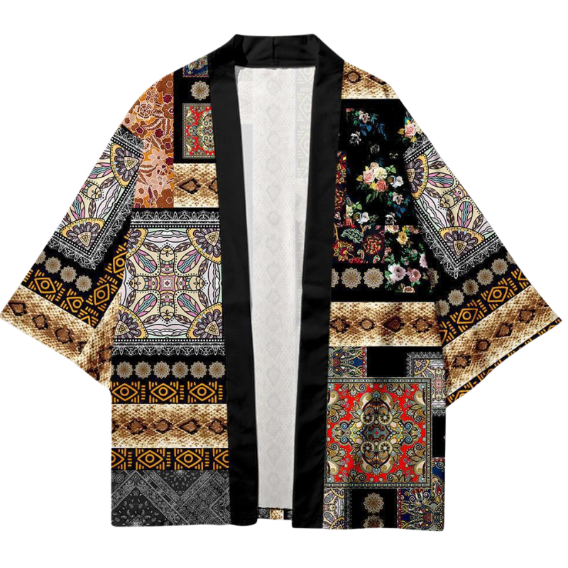 Motif abstrait haori