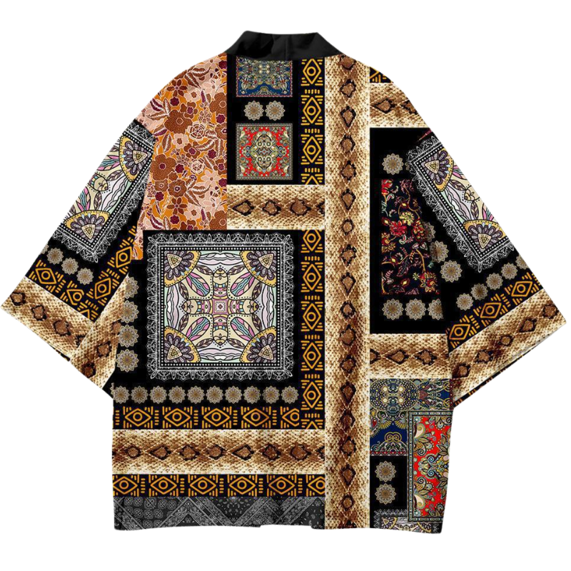 Motif abstrait haori