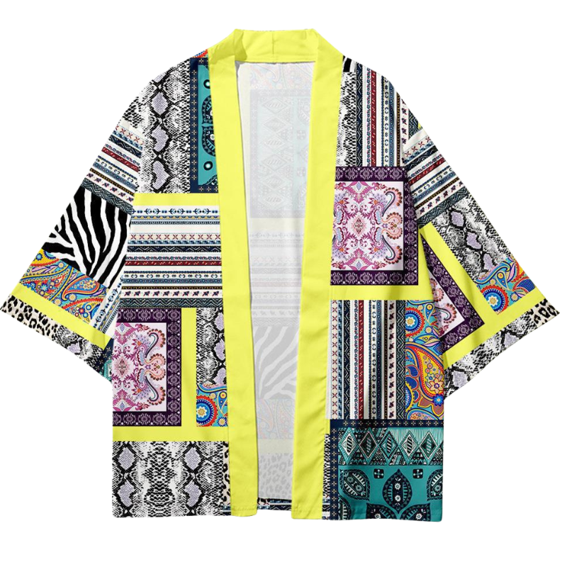 Motif abstrait haori