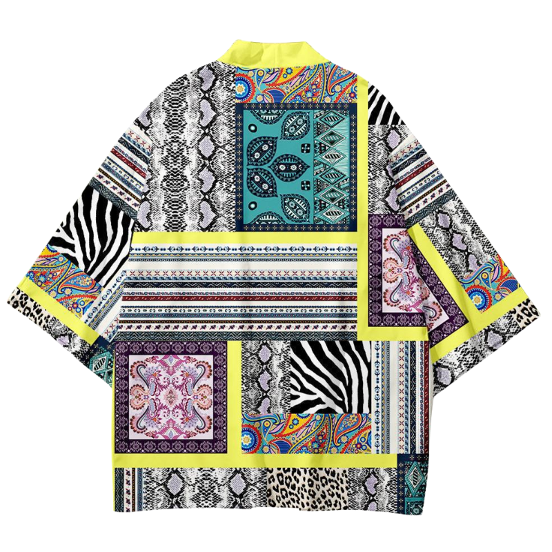 Motif abstrait haori