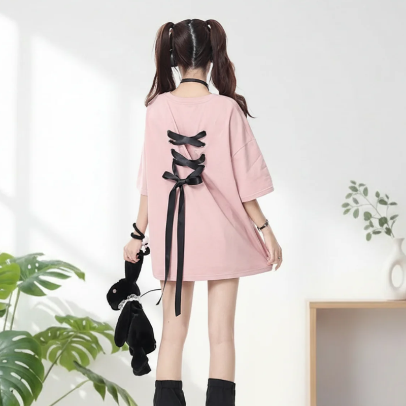 T-shirt ecoliere fille japon