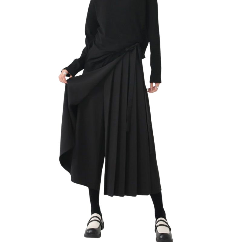 Pantalon hakama femme