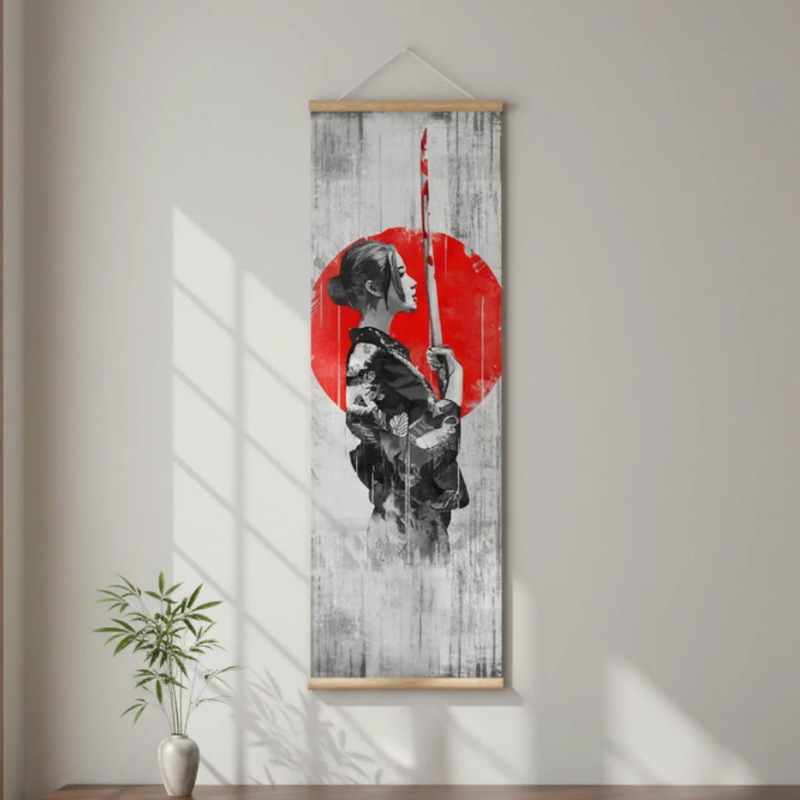Tableau japonais geisha