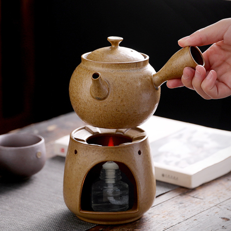 Théière japonaise en grès