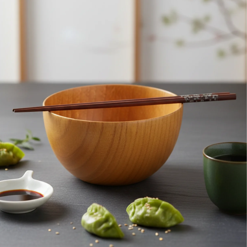 Bols japonais en bois