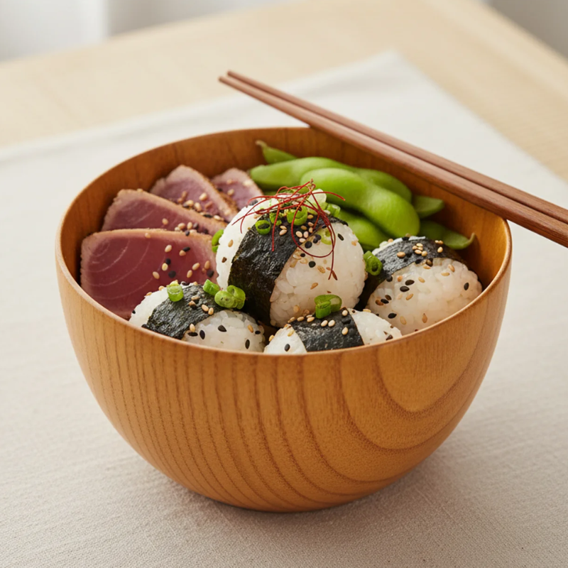 Bols japonais en bois