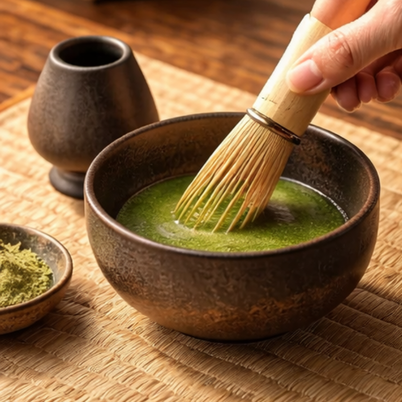 Service à thé japonais matcha