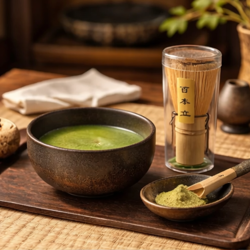 Service à thé japonais matcha