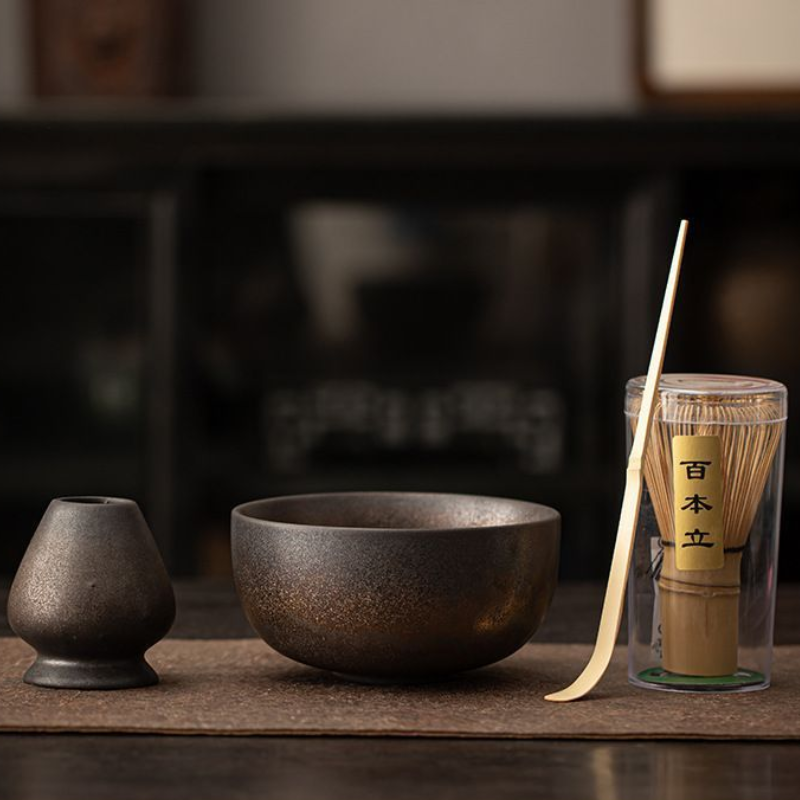 Service à thé japonais matcha