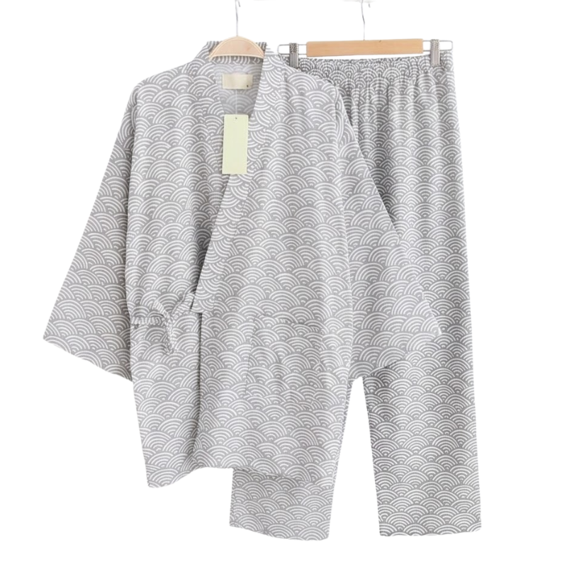 Pyjama japonais pour homme