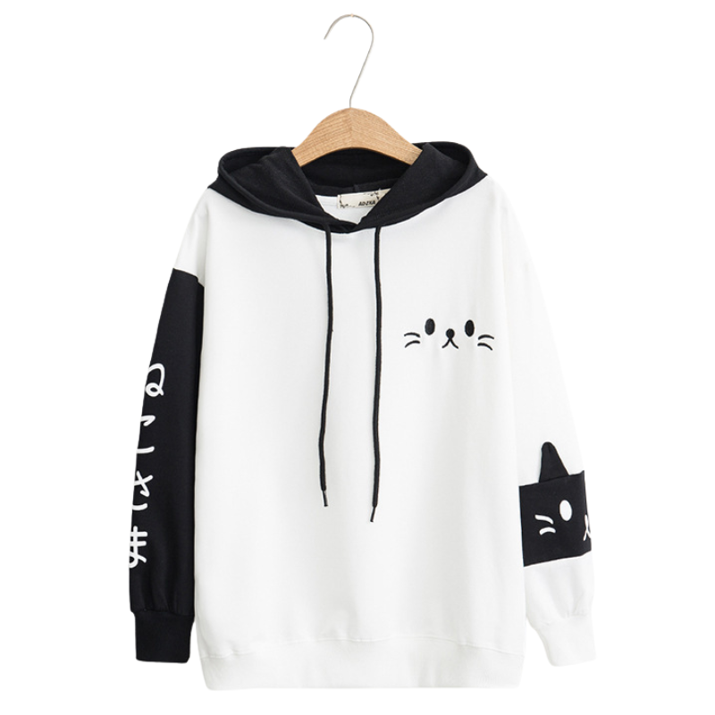 Sweat à capuche mignon japonais