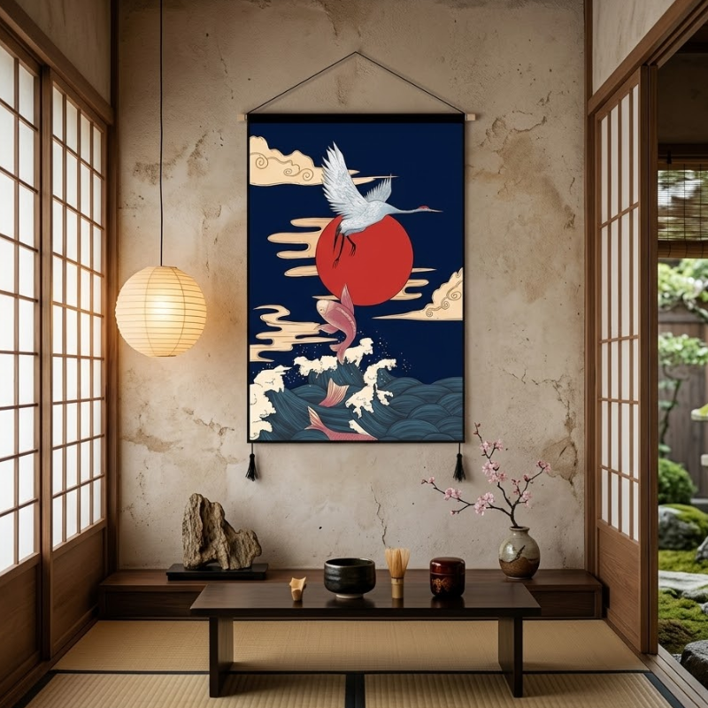 Tableau inspiration japonais