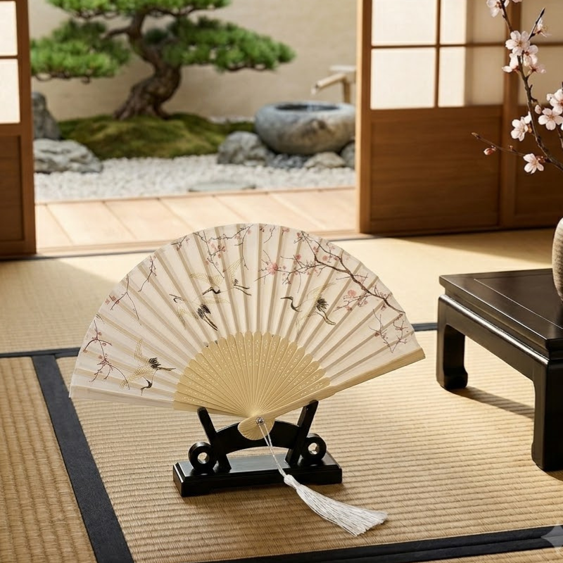 Éventail japonais ancien