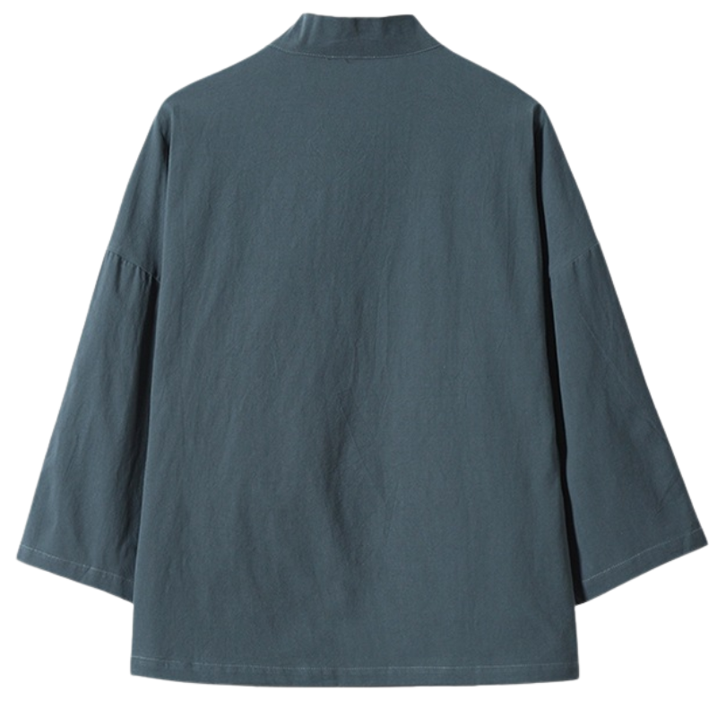 Haori à motif pour homme