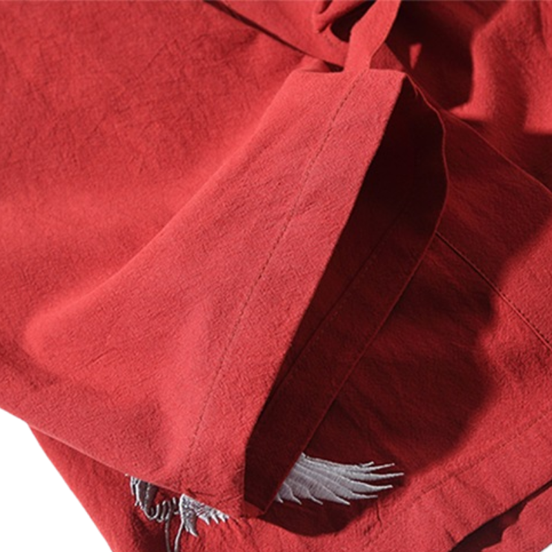 Haori à motif pour homme