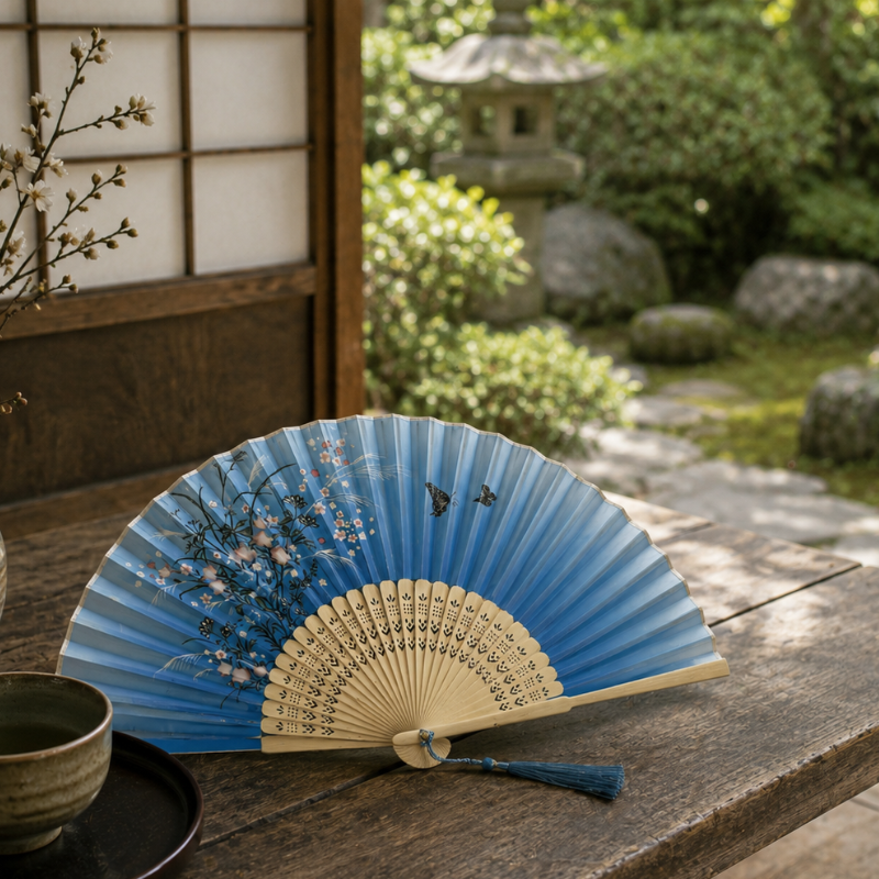 Éventail japonais ancien