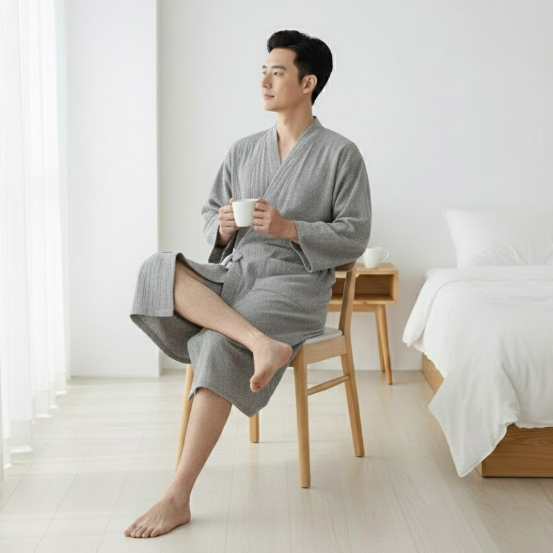 Kimono coton homme